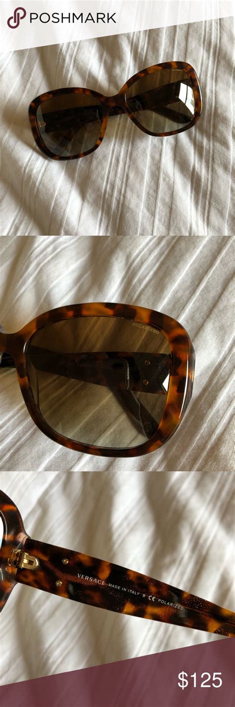 VERSACE Tortoise Shell Sunnies Sunglasses MOD 2017 